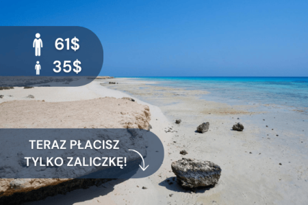 Egipskie Malediwy (Hamata – Wyspy Qulaan) – z Marsa Alam