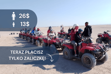 Quad Safari Hurghada (5h popołudniu)