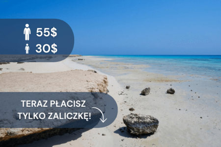 Egipskie Malediwy (Hamata – Wyspy Qulaan) – z Marsa Alam