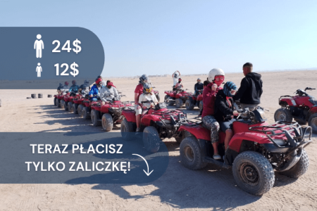 Quad Safari Hurghada (5h popołudniu)