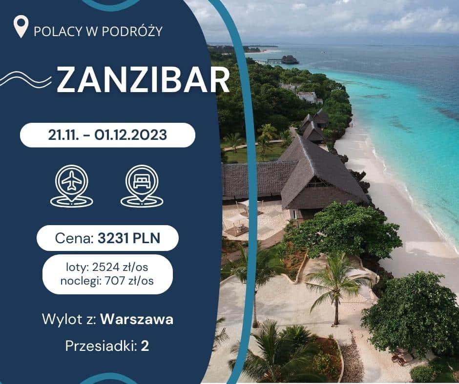 wakacje na zanzibarze