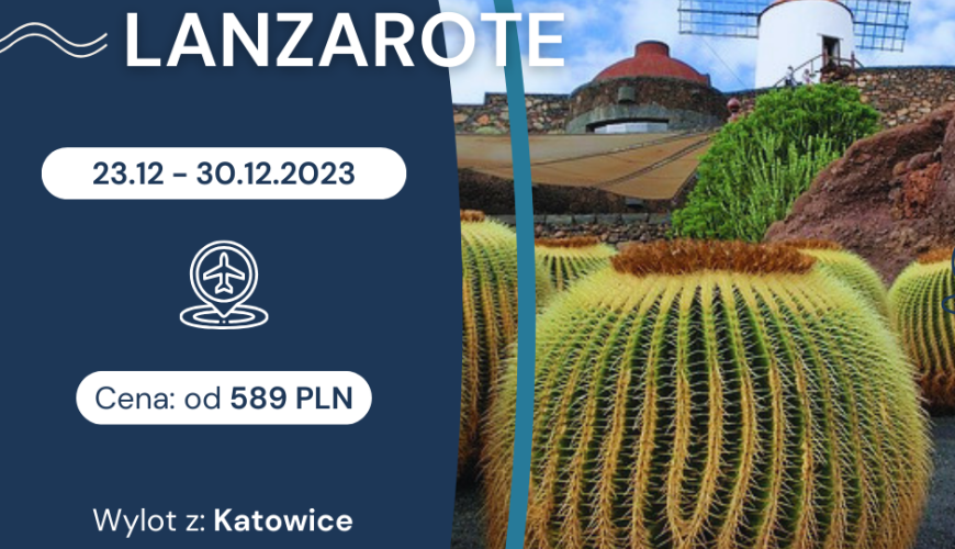 tanie loty na lanzarote