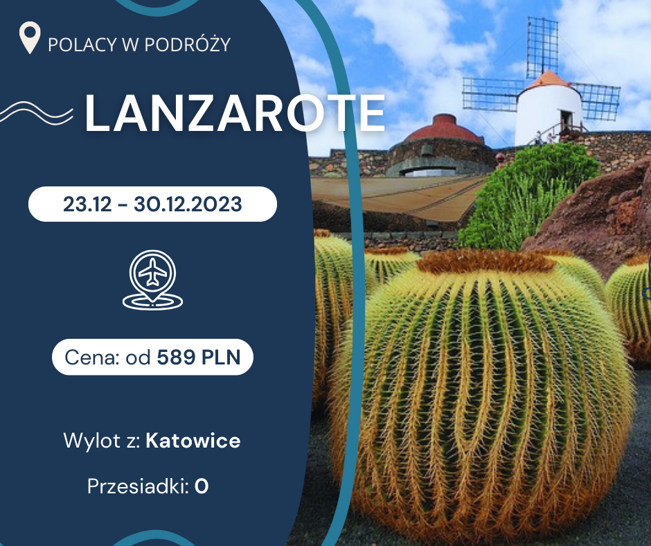 tanie loty na lanzarote