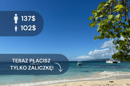 Półwysep Samaná – Los Haitises i wyspa Bacardí – z Puerto Plata