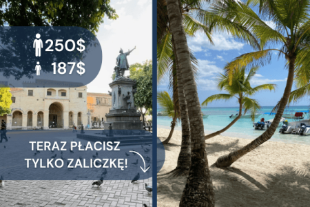 Saona All Inclusive i Santo Domingo – z Bayahibe (2 dni)