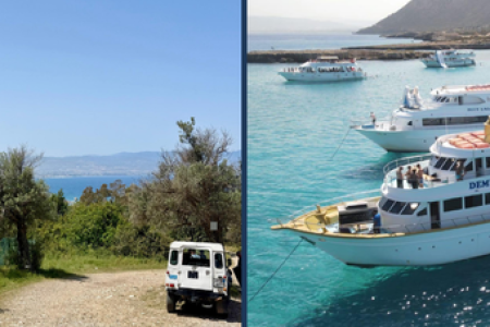 Jeep Safari na Akamas z rejsem na Błękitną Lagunę (All Inclusive)